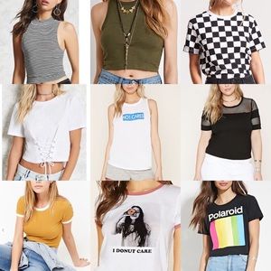 Bundle of 11 tops